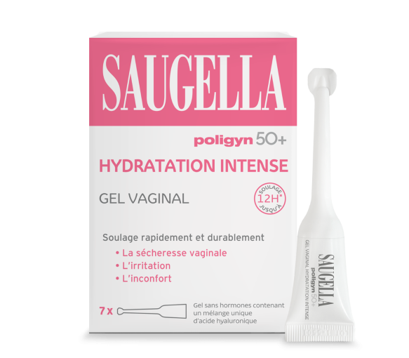 Poligyn 50+ intensive Vaginalhydratation Gel Saugella - 7 Tuben à 5ml - image 1