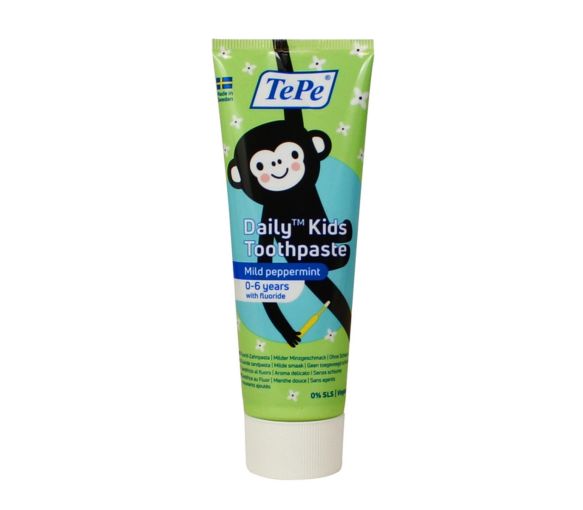Zahnpasta Daily Kids TePe - Tube mit 75ml