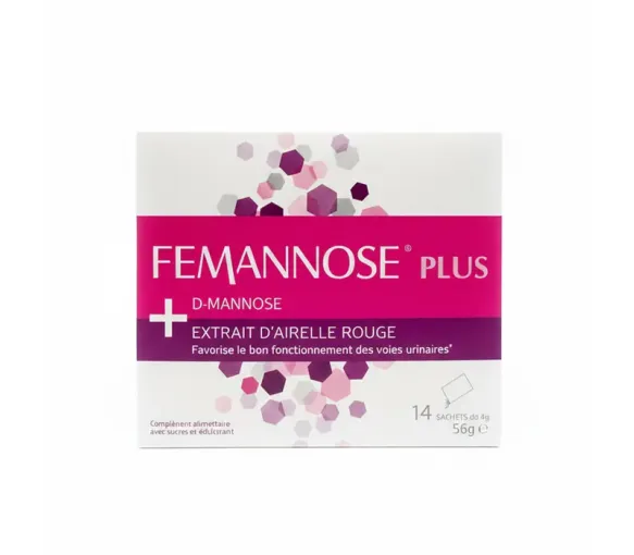 Femannose Plus Harnkomfort Melisana Pharma - Packung mit 14 Beuteln zu je 4g