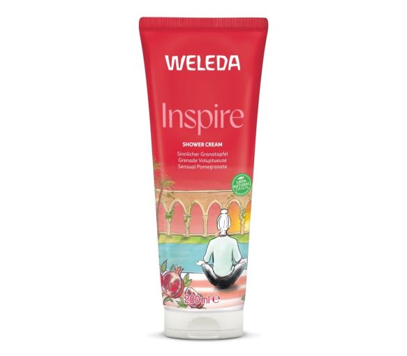 Duschcreme Sinneserweckung mit Granatapfel Inspire Weleda - Tube mit 200 ml