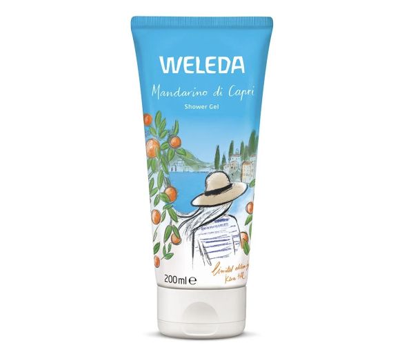 Duschcreme Mandarino di Capri Sonnige Mandarine Weleda - Tube mit 200ml