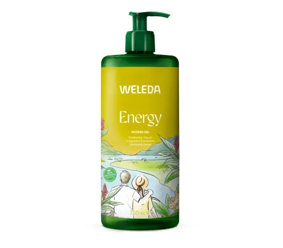 Duschgel Energy Weleda - Pumpflasche 750ml