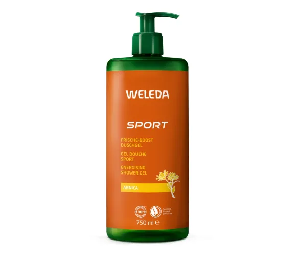 Duschgel Sport mit Arnika Weleda - Pumpflasche 750ml