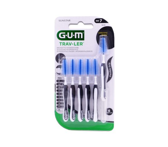 Interdentalbürste Trav-ler 2,6 mm Gum - 6 Bürsten