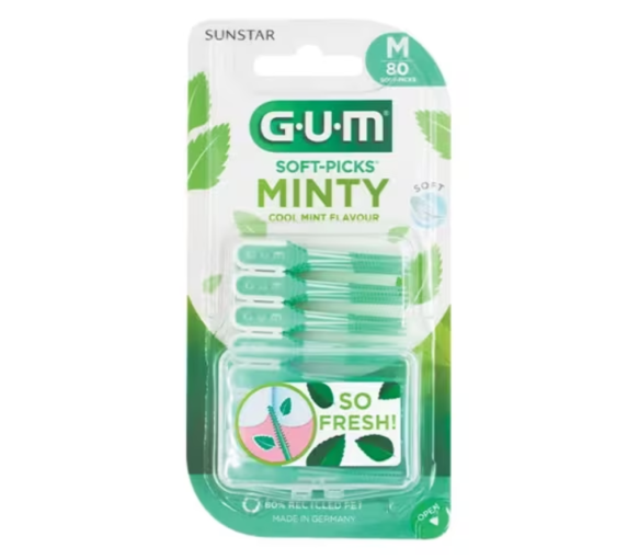Soft-Picks Minty Interdentalbürsten Gum - 80 Bürsten