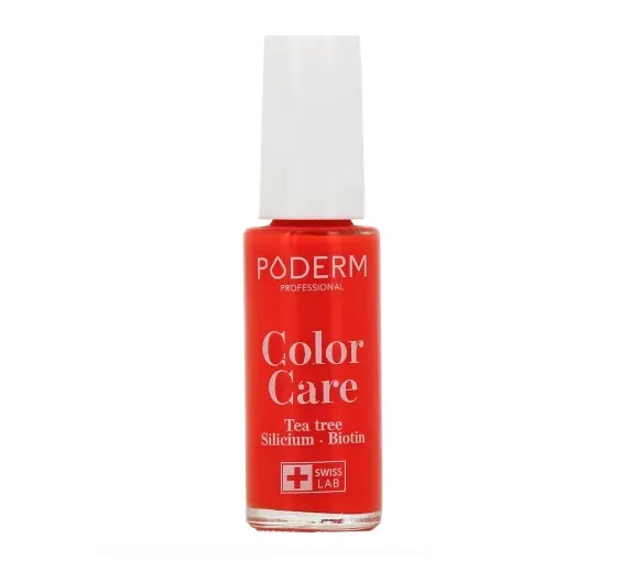 Color Care Nagellack Orange Mango 227 Poderm - Flasche mit 8ml - image 1