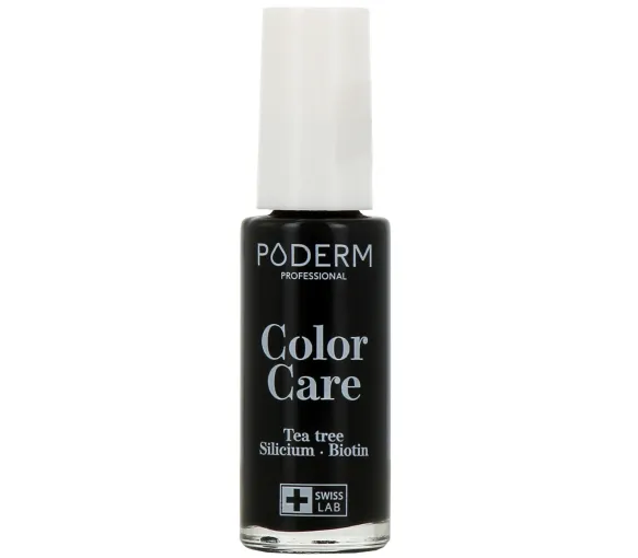 Color Care Nagellack Schwarz 502 Poderm - Flasche mit 8ml - image 1