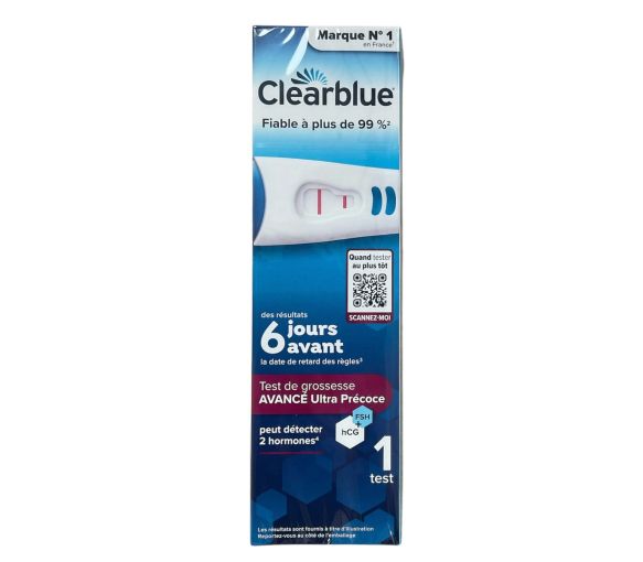 Schwangerschaftstest Früherkennung Clearblue - ein Test - image 1