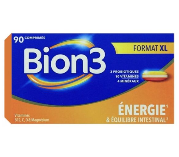 Bion3 Energie und intestinale Balance - Packung mit 90 Tabletten - image 1