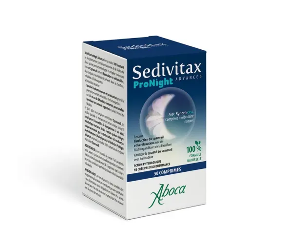 Sedivitax pronight advanced Aboca - Flasche mit 50 Tabletten