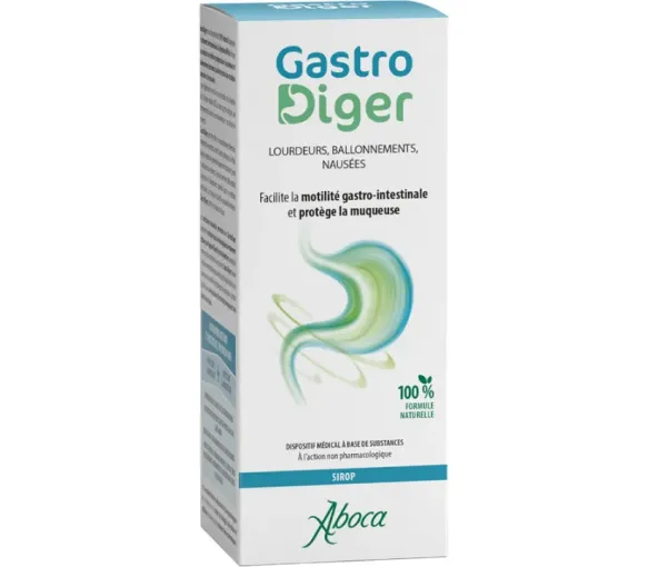 GastroDiger Sirup Aboca - Flasche mit 180g