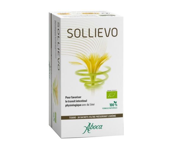 Sollievo Bio-Tee für den Darmtransit Aboca - Schachtel mit 20 Beuteln