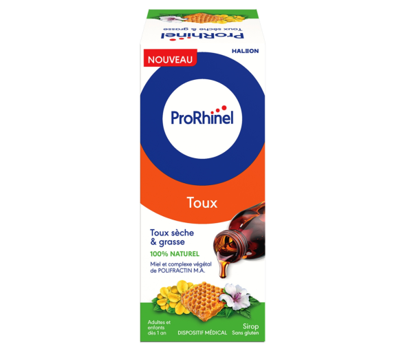 Prorhinel toux sèche & grasse - flacon de 95ml - image 1