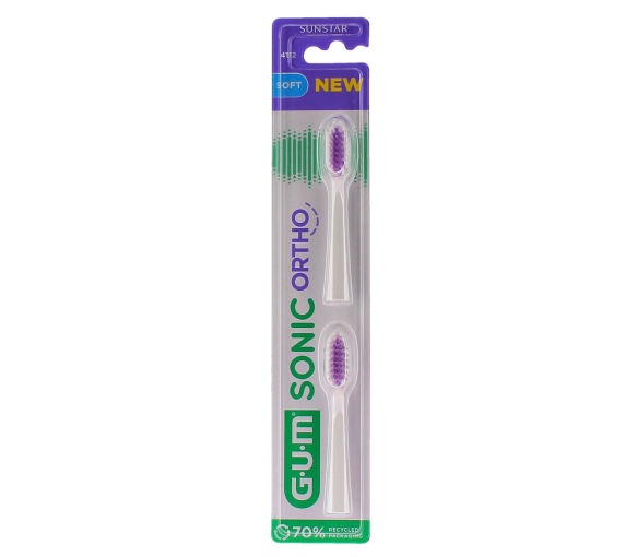 Ersatzbürsten Sonic Ortho Gum - 2 Bürsten