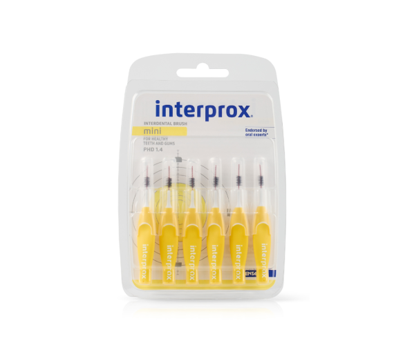 Interdentalbürsten Interprox Mini Gelb Crinex - 6 Bürsten