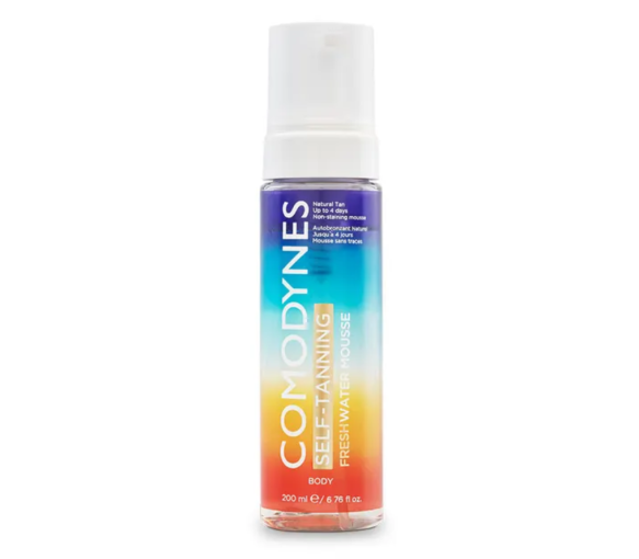 Frisches Wasser Selbstbräunungsmousse Comodynes - Pumpflasche mit 200 ml