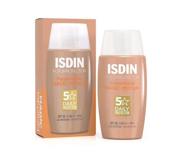 Fotoprotektor Fusion Water Magic Medium Isdin - Flasche mit 50 ml - image 1