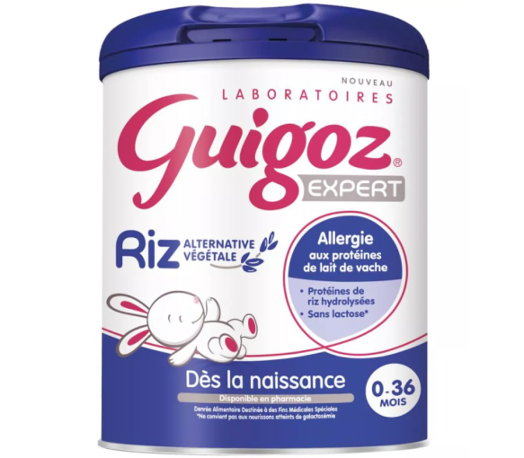Experte Reis seit der Geburt 0-36 Monate Guigoz - Glas 800g
