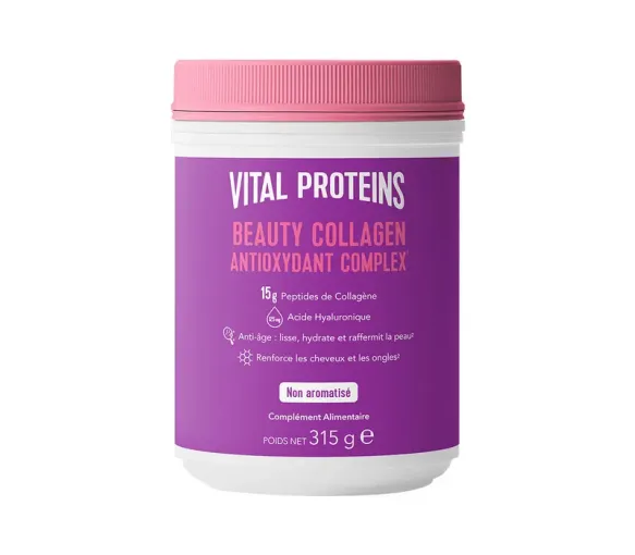 Beauty Collagen Geschmack Erdbeere-Zitrone Vital Proteins - 271g Dose - image 1