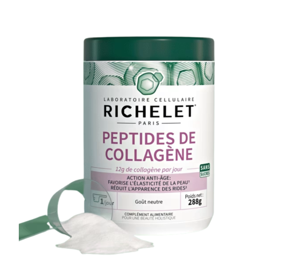 Kollagenpeptide Pulver Richelet - 288g Dose