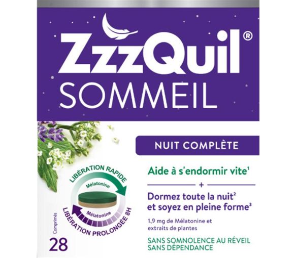 ZzzQuil Schlaf Nacht Komplett - Packung mit 28 Tabletten