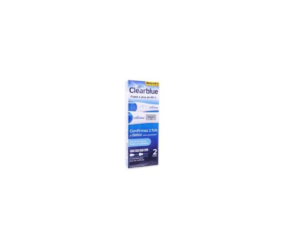 Schwangerschaftstest 2in1 Clearblue - Packung mit 1 Test
