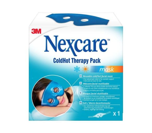 ColdHot Therapiepack Gesichtsmaske Nexcare - eine Maske
