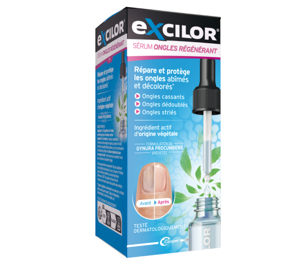 Excilor regenerierendes Serum für beschädigte und verfärbte Nägel Cooper - Flasche mit 10 ml - image 1