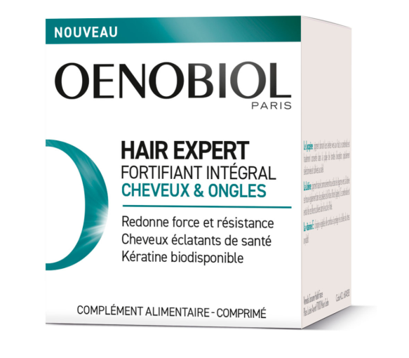 Hair Expert Stärkende Gesamtlösung für Haare und Nägel Oenobiol - Packung mit 60 Tabletten - image 1