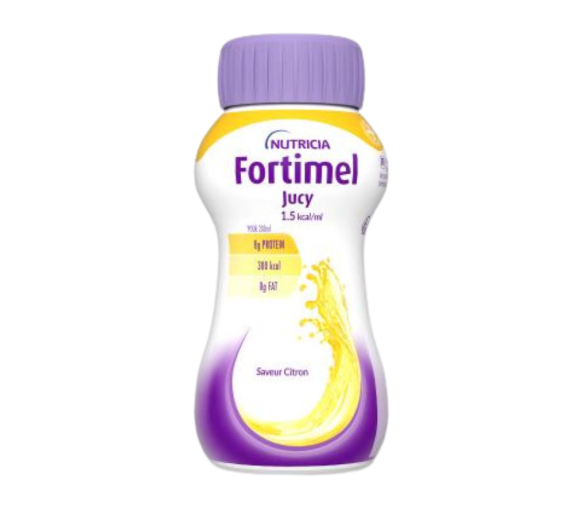 Fortimel jucy 1.5kcal Geschmacksrichtung Zitrone Nutricia - 4 Flaschen à 200ml