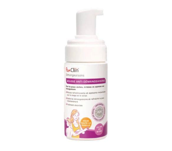 Poxclin Juckreizlindernde Mousse PediAct - Pumpflasche mit 100ml - image 1