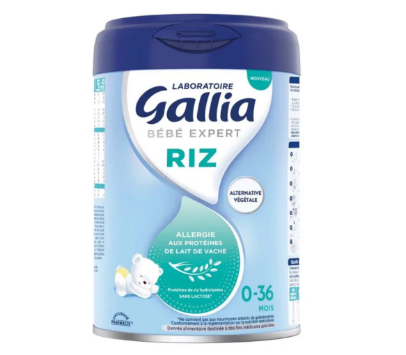 Baby Expert Reis Milchpulver 0-36 Monate Gallia - 800g Dose