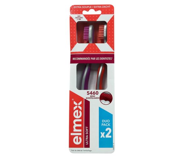 Ultra soft extra flexibel Elmex Zahnbürste - 2 Zahnbürsten - image 1