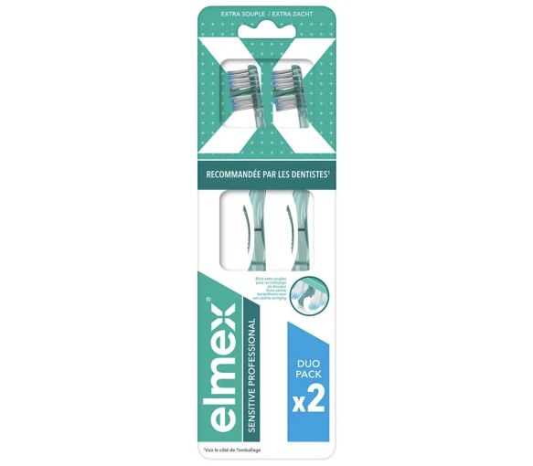 Sensitive Professional Extra Soft Elmex Zahnbürste - 2er-Pack Zahnbürsten