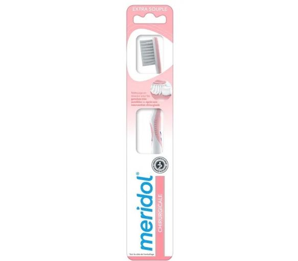 Chirurgische Extra-Weiche Zahnbürste Méridol - 1 Zahnbürste