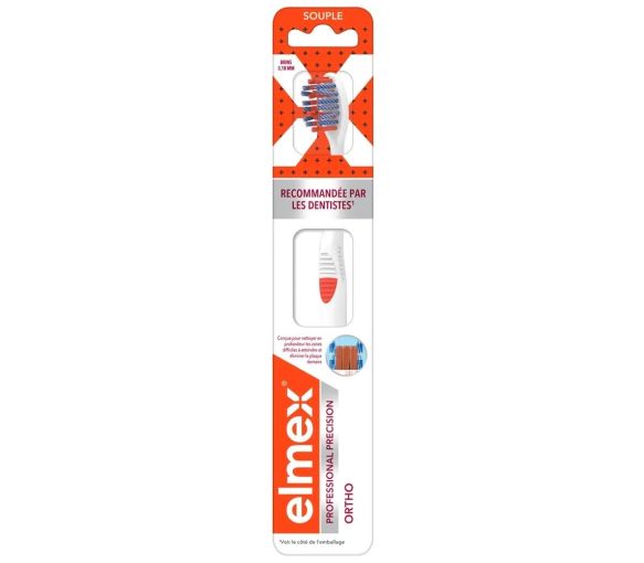 Ortho weiche Zahnbürste Elmex - 1 Zahnbürste