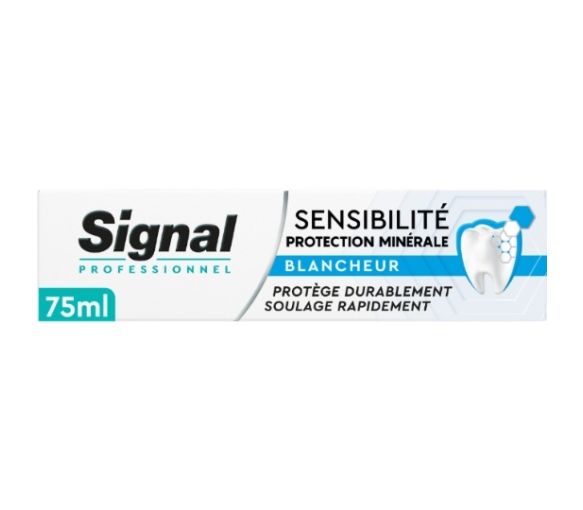 Signal Mineral White Protection Sensitivity Toothpaste - 75ml Tube