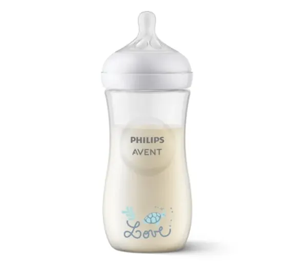 Avent Natural Response Flasche Liebe Schildkröte Philips - Flasche von 330 ml