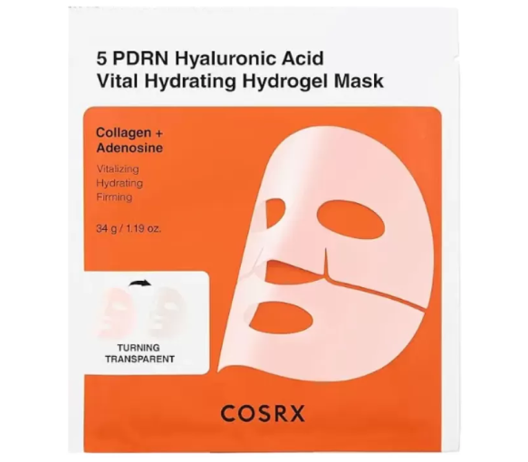 5PDRN Hydrogel-Maske mit Hyaluronsäure Cosrx - 3 Masken