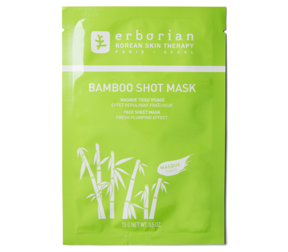 Bamboo Shot Maske Erborian - Beutel mit einer Maske - image 1
