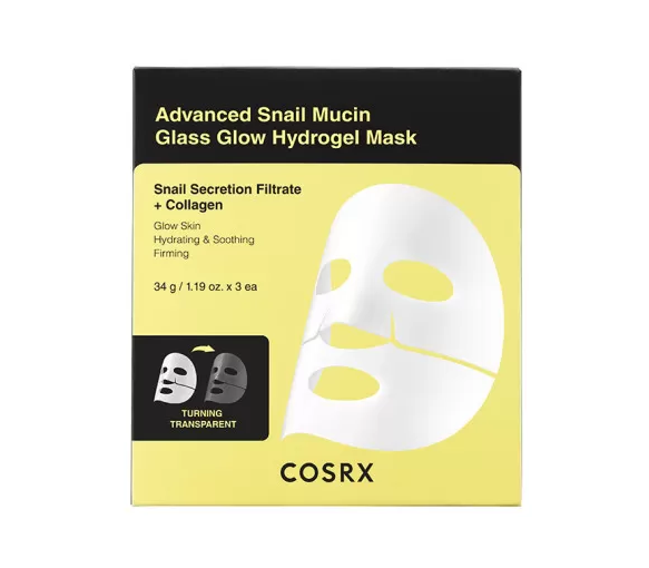 Advanced Hydrogel-Maske mit Schneckenextrakt Cosrx - 3 Masken