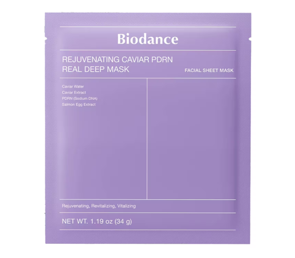 Masque régénérant profond au caviar & PDRN Biodance - sachet de 1 masque - image 1