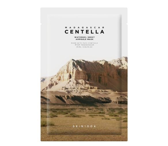 Madagaskar Centella Hydrogel Maske beruhigend Skin 1004 - eine Maske