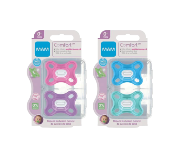 Schnuller Comfort für Neugeborene MAM - 2er-Pack Schnuller - image 1