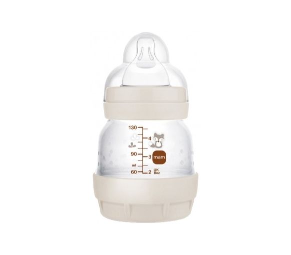 Biberon Easy Start anti-kolik 0 Monate Fluss 0 Sand Mam - 1 Biberon von 130ml