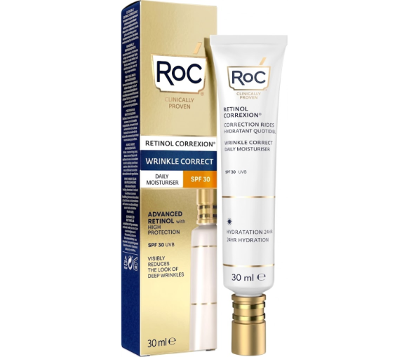 Fortgeschrittenes Retinol Faltenkorrektur SPF30 RoC - 30ml Tube