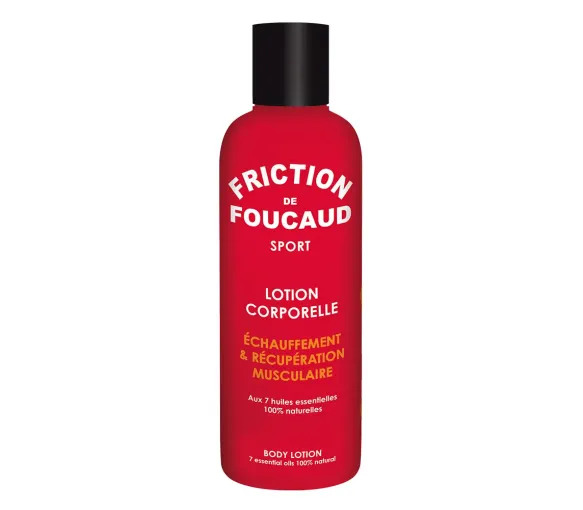 Friction de Foucaud Sport Körperlotion Foucaud - Flasche 200 ml