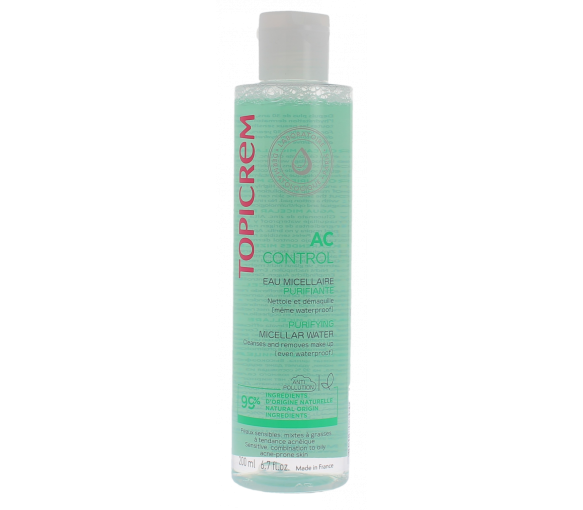 AC Control Mizellenwasser reinigend Topicrem - Flasche mit 200 ml