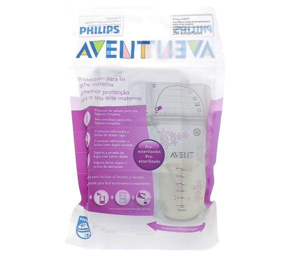 Muttermilch Aufbewahrungssäcke Avent - 25 Beutel
