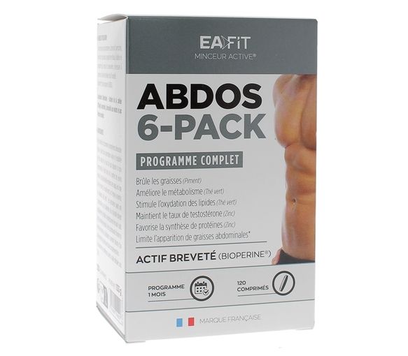 Abdos 6-Pack Eafit - Dose von 120 Tabletten